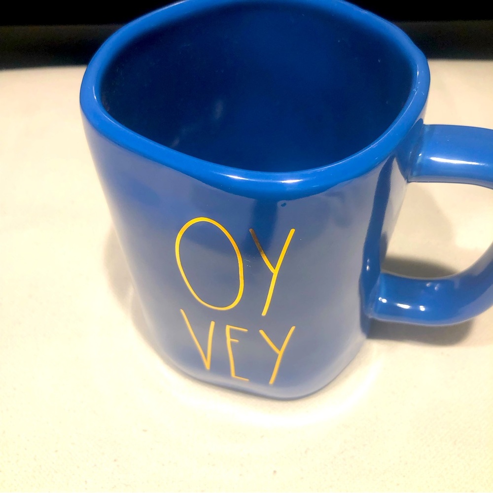 Rae Dunn Artisan Collection Mug “Oy Vey”